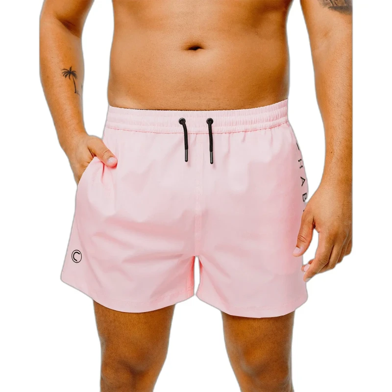 Image of Two-tone swim shorts Chabrand Rose Male XS