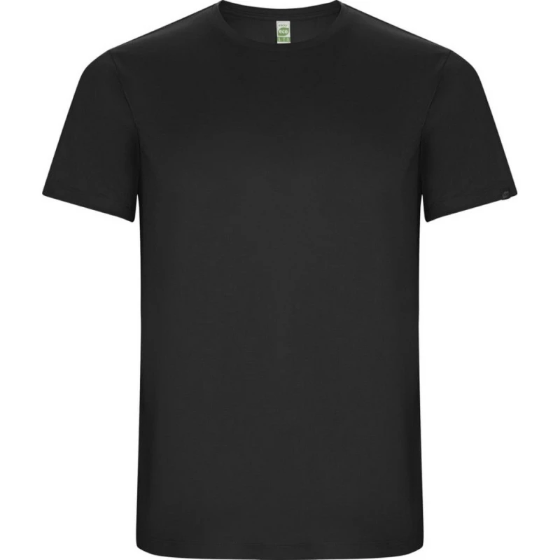 Image of ROLY Imola Short-Sleeved Sports T-Shirt in Jet Black Size: 4 Years Jet Black Unisex 4 Years