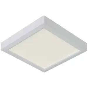 Image of Lucide TENDO-LED - Flush Ceiling Light - LED - 1x18W 3000K - White