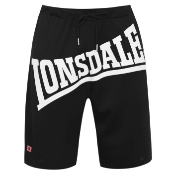 Image of Lonsdale Japan Shorts Mens - Black