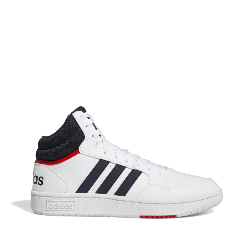 Image of adidas adidas Hoops 3.0 Mid Classic Vintage Shoes Mens - White White 9