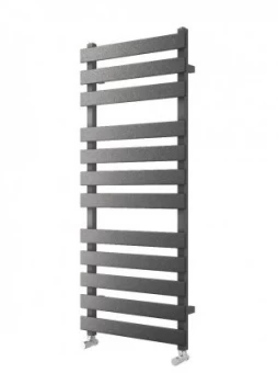 Image of Wickes Haven Flat Panel Designer Towel Radiator - Anthracite 1500 x 500 mm