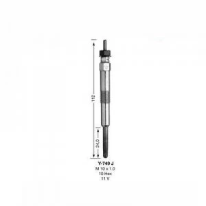 Image of NGK Glow Plug Y-749J Y749J (5013)
