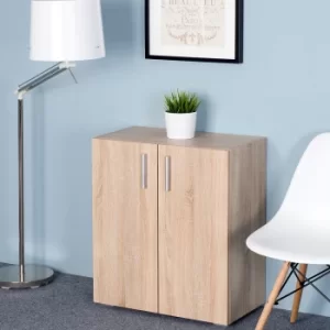 Image of Cupboard Vela Oak 60x77x31cm with 2 Doors