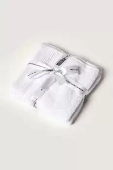 Image of Combed Egyptian Cotton Set of 2 Face Cloths 700 GSM