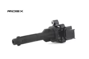 Image of RIDEX Ignition coil 689C0153 Coil pack,Ignition coil pack TOYOTA,Yaris Schragheck (_P9_),AVENSIS Kombi (T25),AYGO (WNB1_, KGB1_)