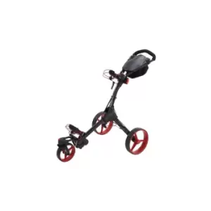 Image of Big Max IQ 360 Golf Trolley - Black/Red