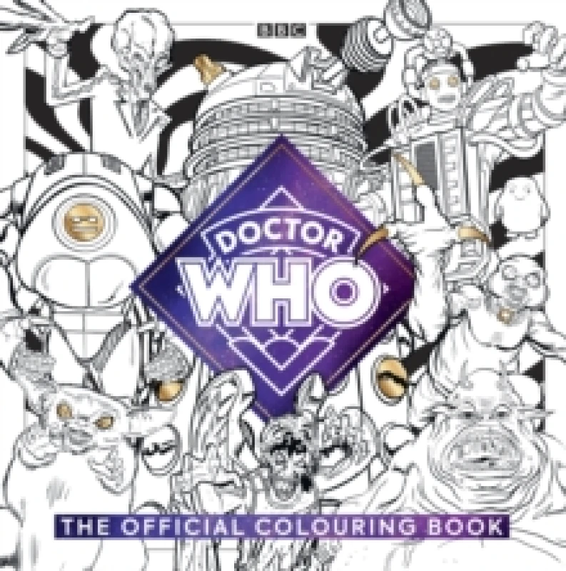 Image of The Official Doctor Who Colouring Book Paperback / softback