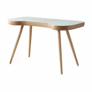 Image of Jual San Francisco Executive Curve Desk, Oak