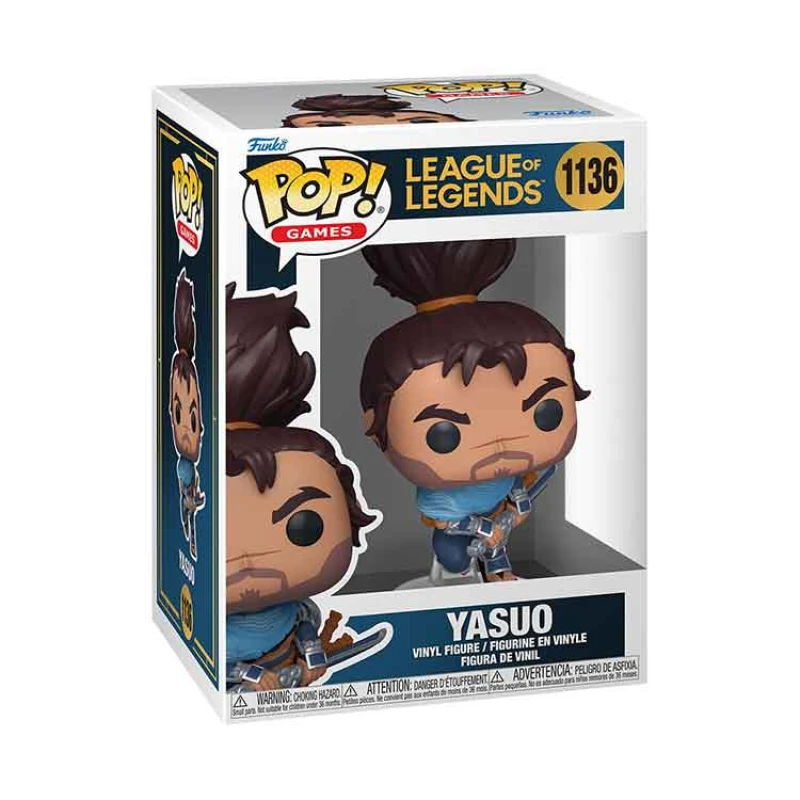 Image of AJ Toys & Books Funko League of Legends POP! & Buddy Games Vinyl Figure Yasuo