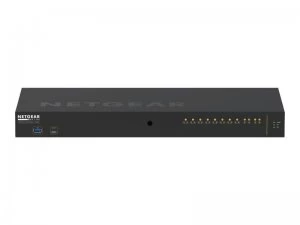 Image of Netgear AV Line M4250-10G2F-PoE+ - Switch - 12 Ports - Managed - Rack-