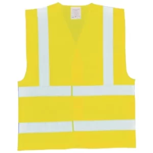 Image of FR71 Small/Medium Hi-vis Yellow Flame Retardant Vest