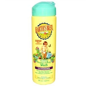 Image of Jason Earthamp39s Best Lavender Shampoo and Body Wash Soothing 251ml