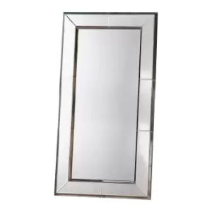 Image of Valenca Leaner Mirror 80 x 140cm Silver