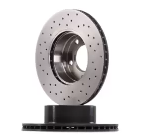 Image of BREMBO Brake disc BMW 09.6924.1X 34111163013,34111163081,34111164839 Brake rotor,Brake discs,Brake rotors 34116767061