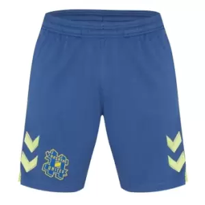 Image of Hummel Hashtag United Replica Shorts Mens - Blue
