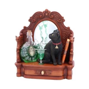 Image of Absinthe Cat and Green Fairy Lisa Parker Figurine