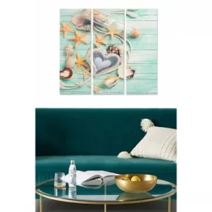 Image of MDF262793924 Multicolor Decorative MDF Painting (3 Pieces)