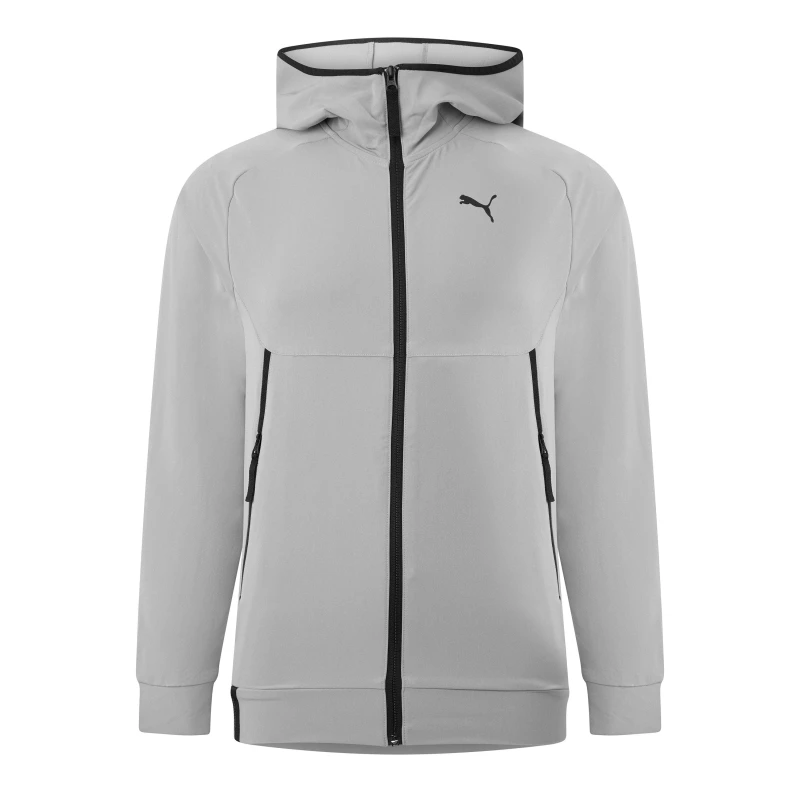 Image of Puma Pumatech Track Jacket Wv Tracksuit Mens - Grey Grey XS