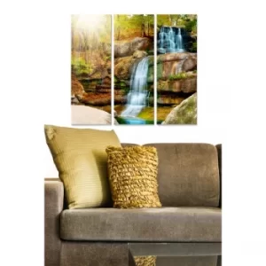 Image of MDF88479376 Multicolor Decorative MDF Painting (3 Pieces)