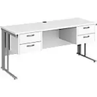 Image of Dams International Desk MCM616P22SWH 1,600 x 600 x 725 mm