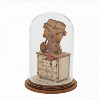 Image of Lots of Love (Little Wooden Bear) Figurine