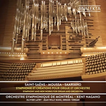 Image of Orchestre Symphonique de Montr&eacute;al - Saint-Sa&euml;ns/Moussa/Saariaho: Symphony and New Works... CD