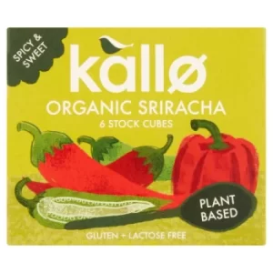 Image of Kallo Organic Sriracha Stock Cubes 66g
