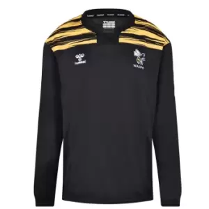 Image of Hummel Wasps Drill Top Mens - Black