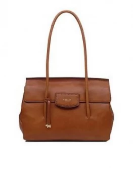 Image of Radley Indigo Place Large Flapover Shoulder Bag - Tan