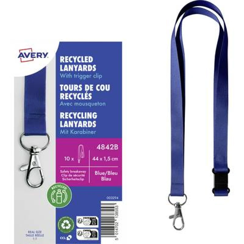 Image of Avery-Zweckform Avery-Zweckform 4842B Fabric ribbon (L x W) 440 mm x 15mm 10 pc(s) 4842B