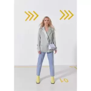 Image of Missguided Masculine Blazer - Green