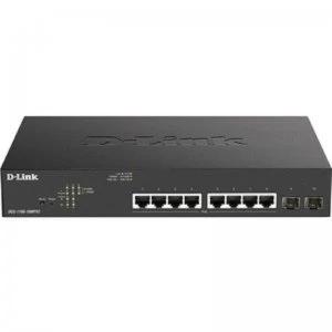 Image of D-Link DGS-1100-10MPV2 8 Ports Manageable Ethernet Switch