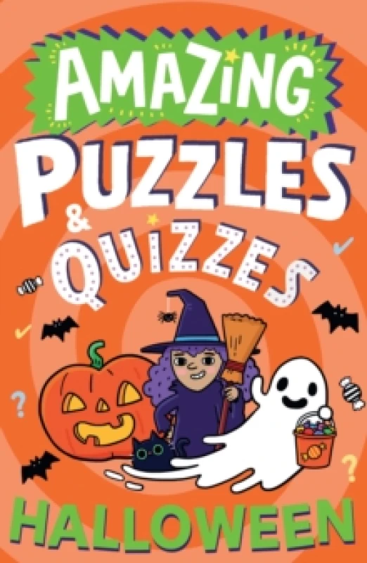Image of Amazing Halloween Puzzles and Quizzes Paperback / softback