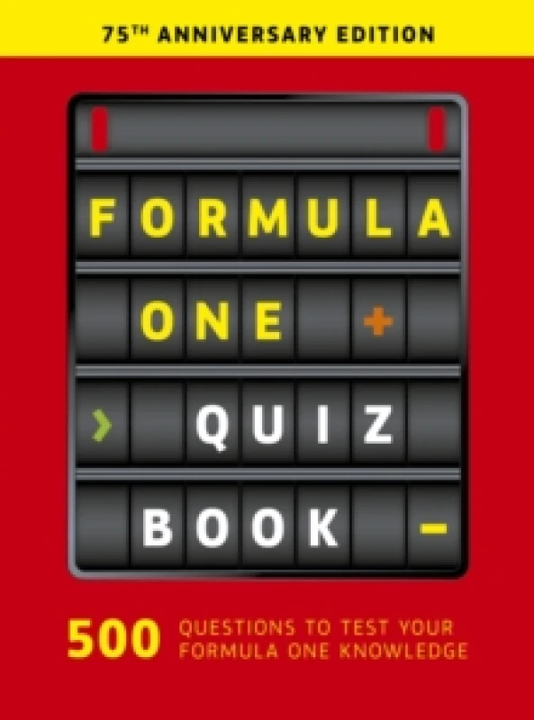 Image of Formula One Quiz Book : 75th Anniversary edition Paperback / softback