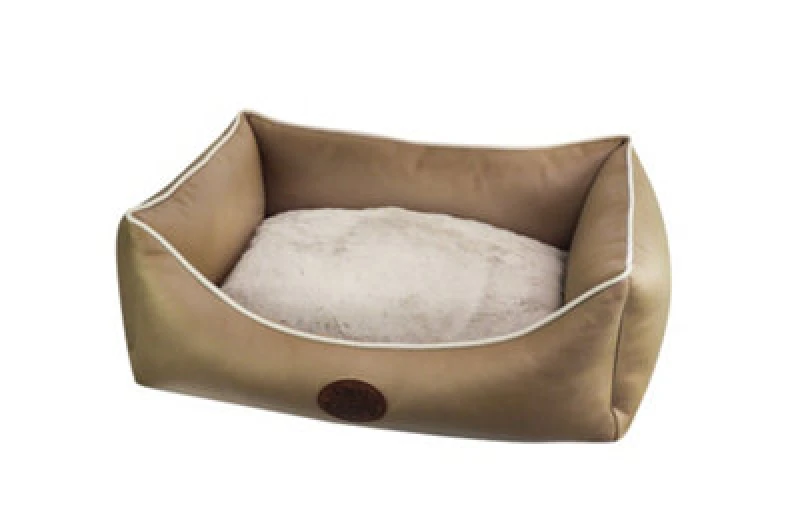Image of Snug & Cosy Tuscany Sand Rectangle Bed - X-Large, Brown SAG1047