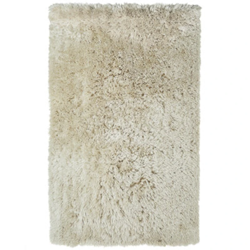Image of Beliani Shaggygy Rug Cide Beige 160 X 230 Cm