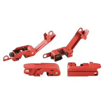 Image of Master Lock 506 Griptight Circuit Breaker Lockout Set (491B + 493B)