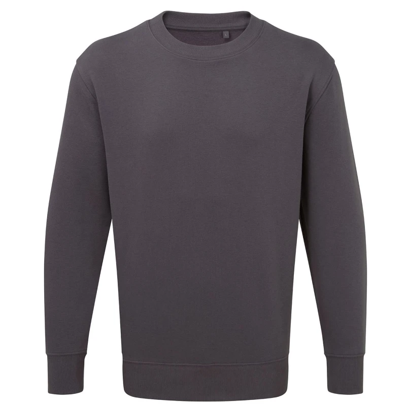 Image of Anthem Mens Plain Sweatshirt in Charcoal Size: XS Charcoal Male XS