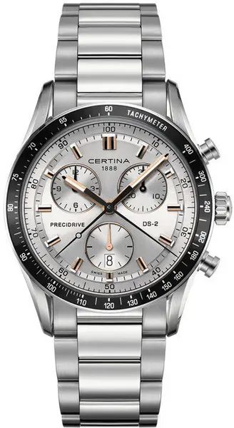 Image of Certina Watch DS-2 Chrono - Silver CRT-426
