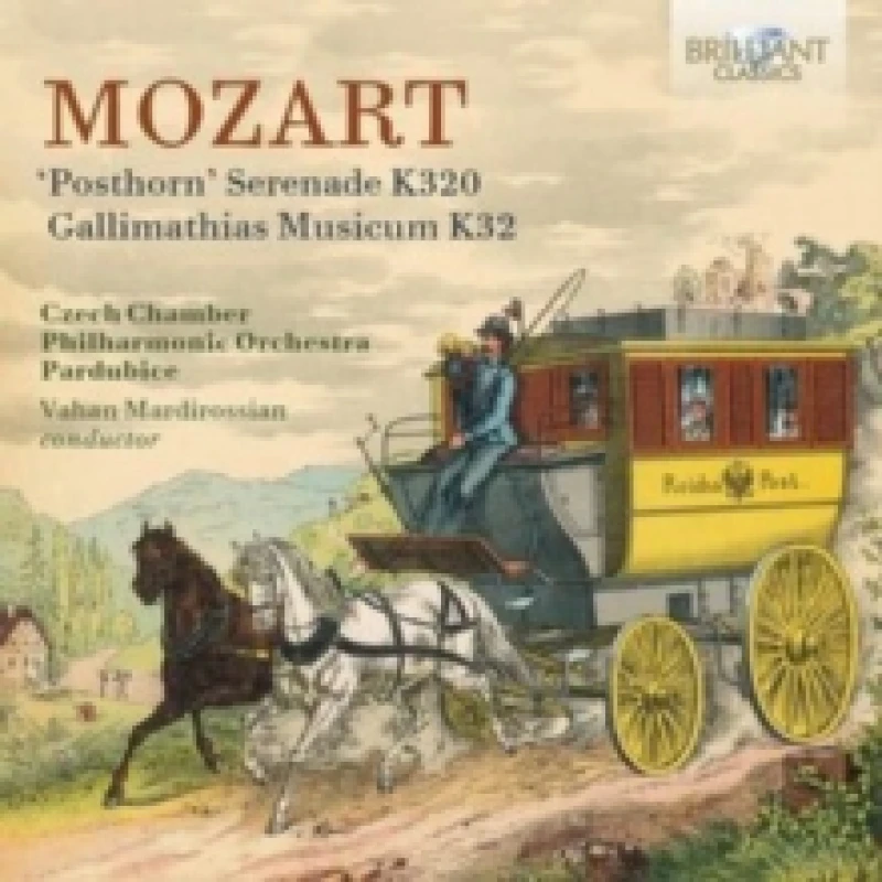 Image of Mozart: 'Posthorn' Serenade K320/Gallimathias Musicum K32 CD / Album