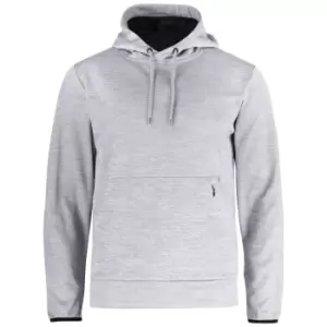 Image of Clique Mens Oakdale Hoodie (L) (Ash)