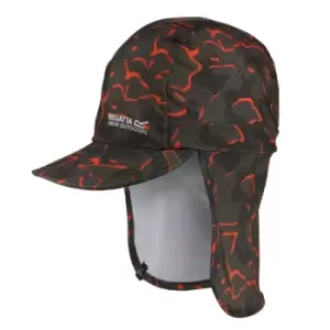 Image of Regatta Boys & Girls UV Neck Protective Sunshade Baseball Cap Hat 4-6 Years