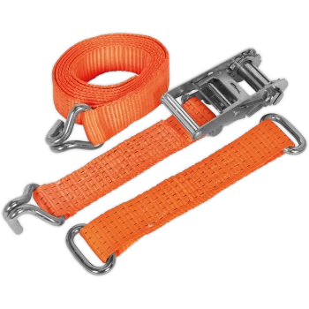 Image of Sealey Ratchet Tie Down Strap for Car Transporters 50mm 3m 2250kg