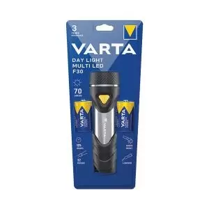 Image of Varta Day Light Multi LED F30 Torch 2xD Battery 125 Hours Runtime