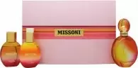 Image of Missoni Gift Set 100ml Eau de Toilette + 100ml Body Lotion + 100ml Shower Gel