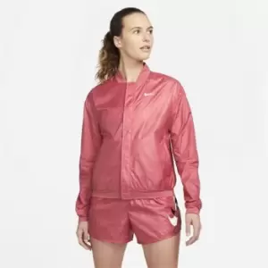 Image of Nike Swoosh Run Jacket Womens - Pink
