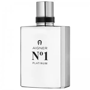 Image of Etienne Aigner No. 1 Platinum Eau de Toilette For Him 100ml