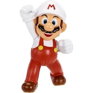 Image of Fire Mario (Super Mario) World Of Nintendo 2.5" Action Figure