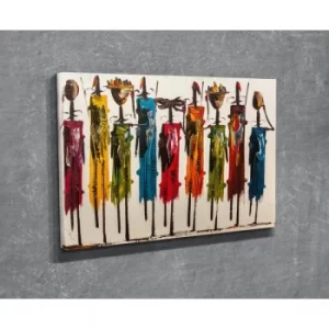 Image of DC068 Multicolor Decorative Canvas Painting